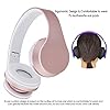 Andoer-Wireless-Bluetooth-Over-Ear-Stereo-Foldable-Headphones-Wireless-and-Wired-Mode-Headsets-with-Soft-Memory-Protein-Earmuffs-wMic-for-Mobile-Phone-PC-LaptopRose-Gold Andoer Wireless Bluetooth Over Ear Stereo Foldable Headphones, Wireless and Wired Mode Headsets with Soft Memory-Protein…
