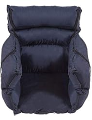 DMI Comfort Wheelchair Cushion, Wheelchair Seat Cushion, Total Wheelchair Pillow, Recliner or Chair Cushion, Navy