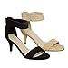 shoewhatever Low Heel Ankle Strap Sandals