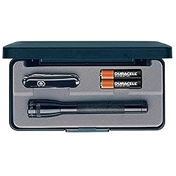 Maglite Mini Incandescent 2-Cell AAA Flashlight, Red