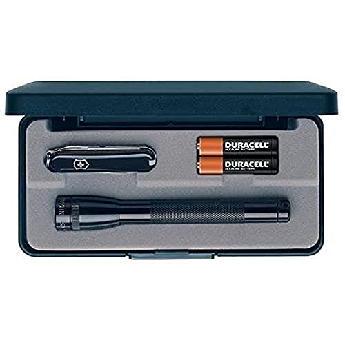 Maglite Mini Incandescent 2-Cell AAA Flashlight, Red