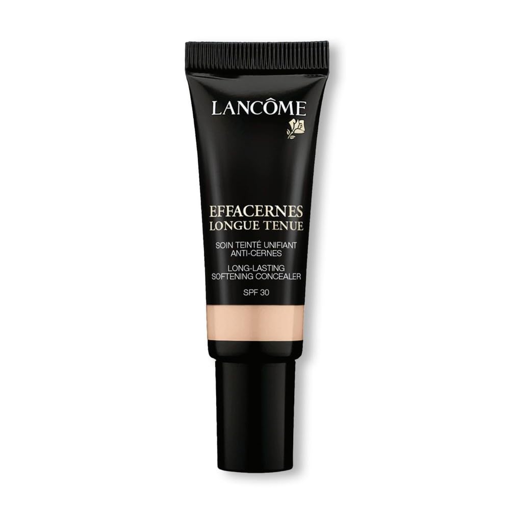 Lancôme Effacernes Longue Tenue Concealer - Long-Lasting, Natural Coverage Cream Concealer for Dark Circles and Fine Lines, 01 Beige Pastel