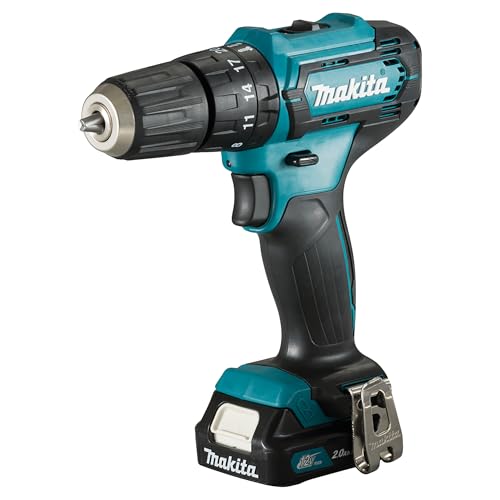 Makita HP333DSAX1 Akku-Schlagbohrschrauber 12V max. / 2,0 Ah, 2 Akkus + Ladegerät in Transportkoffer