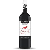 ST. REGIS Non-Alcoholic Cabernet Sauvignon, 25.4 Fl Oz (1 Pack) - Low Calorie, Low Sugar - Fruity &amp; Spicy Rich Flavor from Spain