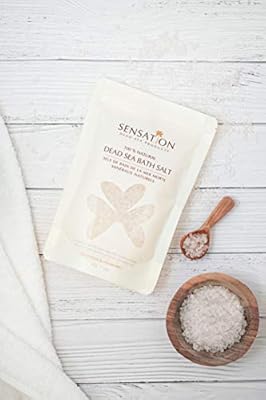 Sensation Dead Sea Salt Bath Salt 100 Pure For Soothing Skin 1kg Made In Jordan Buy Online At Best Price In Uae Amazon Ae