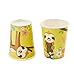 Springtime Sloth Party Bundle, Includes Plates, Napkins, Cups, and Cutlery (24 Guests,144 Pieces) Multicolor