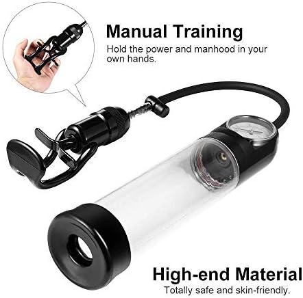 Relax Powerful Pěnnìs Training Pump Men Vacuum Pump Pěnnìs Extension Enlargers with Soft TPE Sleeve Manual Operation