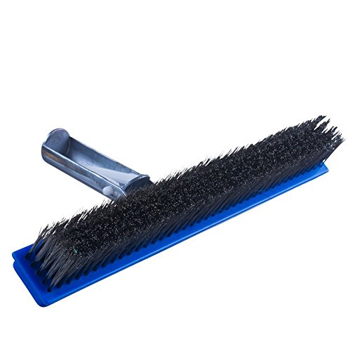 Milliard 10" Wide Heavy Duty Wire Pool Algae Brush, Designed for Concrete and Gunite Pools and Walkways, Great on Extremely Tough Stains