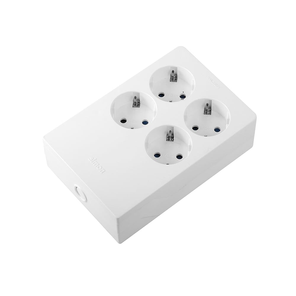 Simon Brico Bm140407 – Multifix Socket Base, White