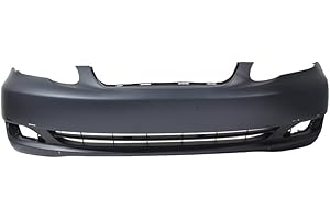 GOLD SHRINE For 2005 2006 2007 2008 Toyota Corolla S Front Bumper Cover Primed