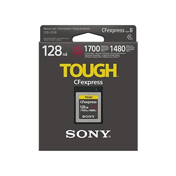 Sony CEB-G Serie CFexpress Typ B Speicherkarte mit Koah Pro robusten Aufbewahrungskoffer, 128 GB, 2 Stück – Bild 5