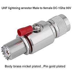 Riotaxy UHF Lightning Arrestor PL-259 Lightning