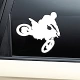 Nashville Decals Motocross Dirtbike Vinyl Decal Laptop Car Truck Bumper Window Sticker