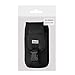 Reiko Rugged Vertical Pouch with Belt clip for iPhone 6 4.7INCH, iPhone 6S 4.7inch - Retail Packaging - Black