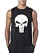 New Way 216 - Men's Sleeveless The Punisher Skull