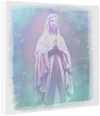 ShowMore Abstract Art Canvas Blessed Virgin Mary Abstract Canvas Art