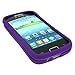 SAMSUNG GALAXY S RELAY 4G SNAP-ON GEL WITH PATTERN, PURPLE