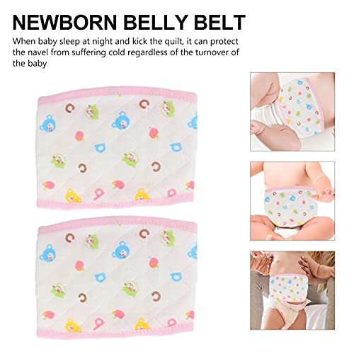 Healifty Newborn Navel Band 3pcs Umbilical Hernia Belt Baby Belly Band