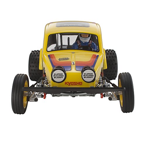 Kyosho Beetle Off-Road Racer - Retro Buggy Model Kit (1:10 Scale) - Thumbnail 4
