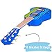 Pidoko Kids Wooden Toy Guitar Ukulele - Musical Instruments for Toddlers Boys and Girls
