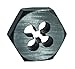 Century Drill & Tool 96205 Carbon Steel Die, 3/8-16NC
