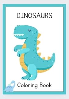 Livro colorindo com Dino