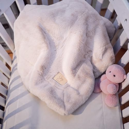 Joy Blankets Luxury Faux Fur Baby Blanket