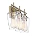 Savoy House 8-4030-3-322 Octave Bohemian Clear Glass Bathroom Vanity Wall Light, 3-Light 180 Total Watts, 10