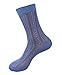 Nanxson 5/10 Pairs Men's Ultra Thin Socks Sheer Casual Sock Dress Socks (10 Pairs x Random Color-28)