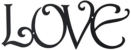 Village Wrought Iron Wall Decor Love
