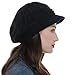 Womens Beanie Warm Winter Knitted Hat Slouchy Wool Ski Cap Beanie Visor