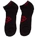 Official DC Comics Superman Logo Black Active Performance Ankle Socks