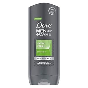 Dove-Men-Care-Extra-Fresh-XXL-Shower-Gel-Pack-of-6-x-400-ml Dove Men+Care 3-in-1 Shower Gel Extra Fresh XXL Shower Bath for Body, Face and Hair with MicroMoisture 400 ml Pack of 6