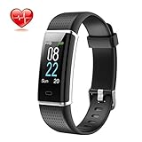 Lintelek Fitness Tracker, Color Screen Activity Tracker with Heart Rate Monitor, Sleep Monitor, 14 Sports Modes, IP68 Waterproof Pedometer, Step Counter for Kids, Women, Men