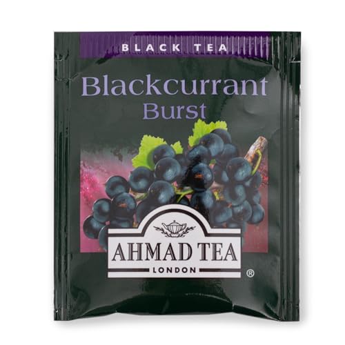 AHMAD TEA BLACKCURRANT BURST BLACK TEA, 20-COUNT BOXES (PACK OF 1)