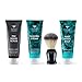 Shaving Essentials Value Kit - Cream, Scrub, Balm, Brush by Bombay Shaving Company