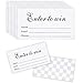 200 Pieces Enter to Win Cards Entry Form Cards Blank Drawing Cards for Contests Supplies, 3.5 x 2 Inches (Style Set 2)