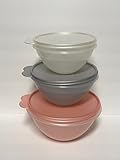 Tupperware Celebration 3pc Medium set of Wonderliers 3 1/4, 4 1/2, 7 Cup