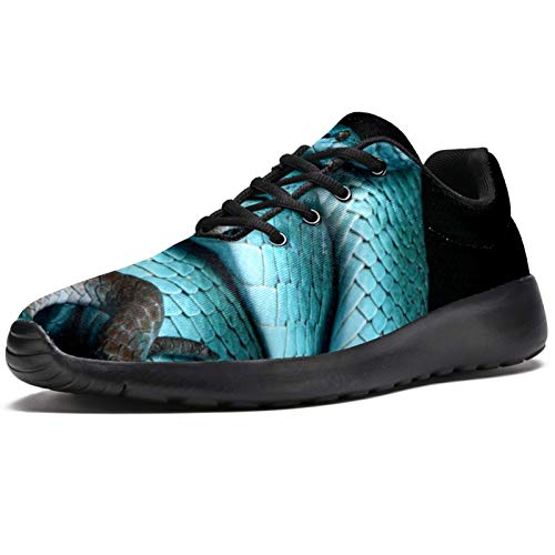 41qo0aS%2BjuL Venomous Viper azul tropical serpiente hombres entrenadores resbalón en zapatos de correr ligeros al aire libre… Venomous Viper azul tropical serpiente hombres entrenadores resbalón en zapatos de correr ligeros al aire libre…
