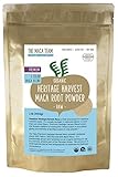 Certified Organic Raw Premium Maca Powder - Most Potent Maca Anywhere, Fresh Harvest From Peru, Fair Trade, Gmo-free, Gluten Free, Vegan and Raw, 1 Lb - 50 Serving