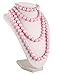 Pink Pearl Pop Beads - Fun 50s Retro Jewelry Crafting by Hey Viv !