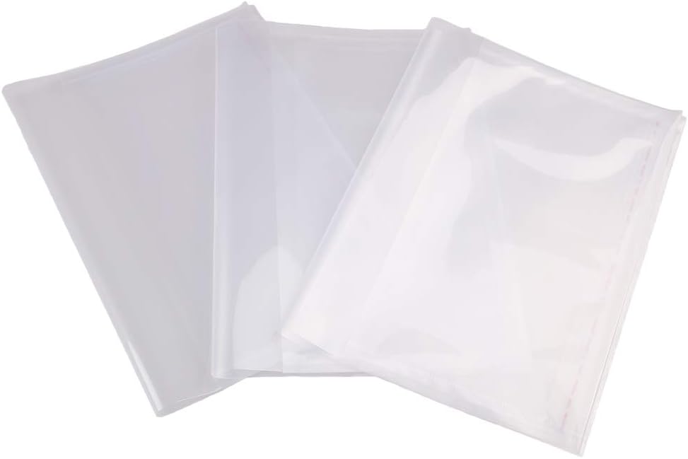 TUANTUAN 3 Pcs/Set 16K Clear Exercise Book Covers