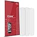 iCarez HD Clear Screen Protector for iPhone 6 Plus /6S Plus 5.5-inches, 3-Pack (Not Glass)