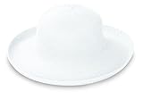Wallaroo Women's Petite Victoria Sun Hat - Stylish Yet Packable, White