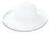 Wallaroo Hat Company Women's Petite Victoria Sun Hat - Perfect for Smaller Heads - White