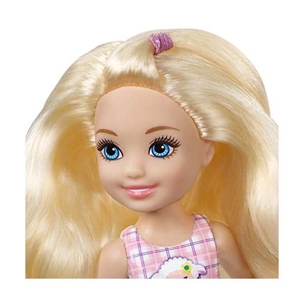 Barbie GCK62 - Farm Chelsea Puppe mit Gießkanne und blonden Haaren, Puppen und Puppenzubehör ab 3 Jahren, Mehrfarbig – Bild 3