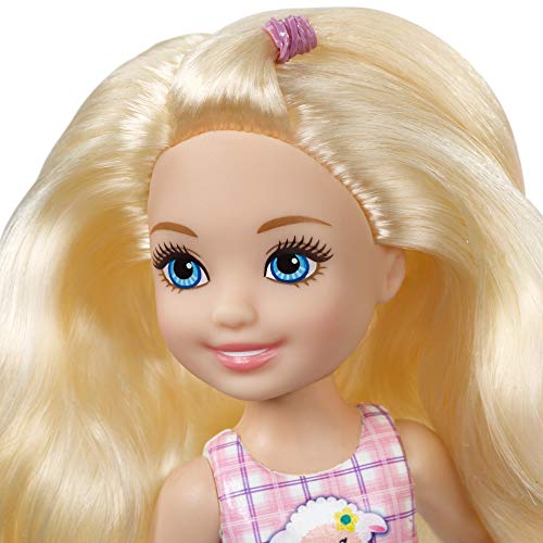 Barbie GCK62 - Farm Chelsea Puppe mit Gießkanne und blonden Haaren, Puppen und Puppenzubehör ab 3 Jahren, Mehrfarbig – Bild 3