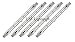 5Pack - J Type 118mm Double Ended 120 Volts 500 Watt T3 Halogen Bulb 120V 500W