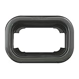 Grand General 80781 Rect. Black Grommet, 1 Pack