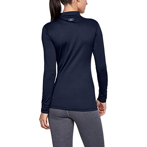 Under Armour Women's ColdGear Authentics Compression Mock , Midnight